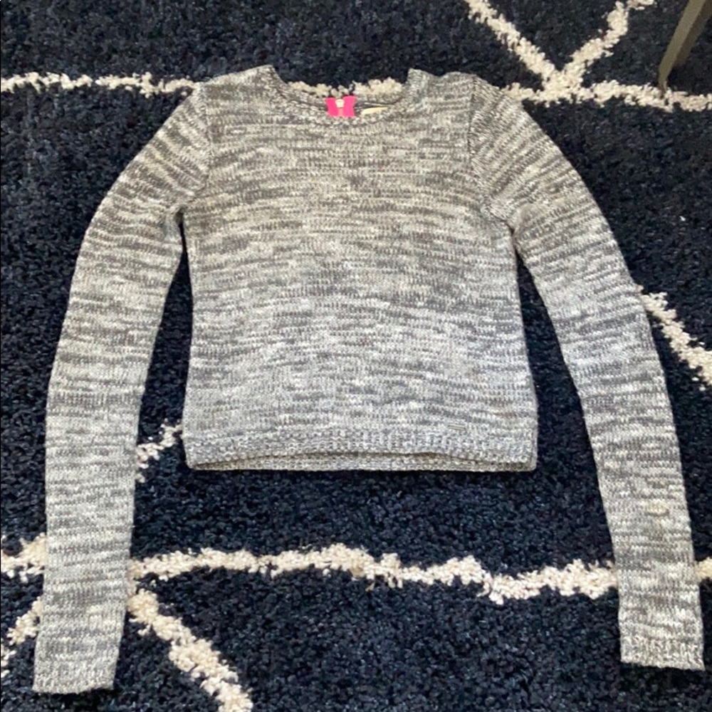 Hollister Crop Knit Sweater